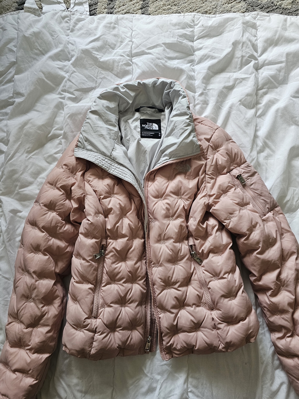 The North Face Women's Pink Quilted Down Jacket